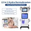 NOUVEAU SALON 14 IN 1 MACHINE FACIALE HYDRA OXYGENS HYDRO DERMabrasion Aqua Jet Peelling Facial Skin Analysis Machine