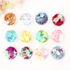 30G Iridescente Unicorn Confetti 10mm Birthday Baptism Party Party Scatter DIY Decorations Supplies Purple Blue Green