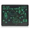 Tabletter 15 tums ritningskort LCD -skrivning Tablett Electronic Graphic Pad Office Memo Board Adult Business Notebook Kids Ritning Toys 2023