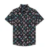 2024 Moda Letni projektanci mężczyźni swobodni koszule krótkie rękawie na szczycie Hawajskie plażę luźne koszule