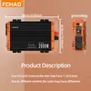 FCHAO 5000W CAR POWER INVERTER PURE SINE WAVE DC 12V 24VからAC 110V 220V LCDディスプレイホーム電圧コンバーターUPSユニバーサルソケット