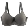 Bras 2024 New Sexy Bras For Women European American Large Size Underwear Gray Pink Red Beige Black Female Plus Size Lingerie 240410