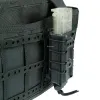 Elatics 9mm Magazine Magazine Mount Molle Airsoft Wargame Mag Mog Couckes Тактические боевые охотничьи стрельба для стрельбы по поясу.