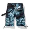 Camouflage losse vrachtshorts mannen cool zomer militaire camo korte broek homme vracht shorts no riem 240329