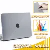 Caso di laptop Caso per MacBook 11 12 13 15 16 pollici per M1 M2 CHIP Pro 13 A2338 per nuova aria 13 A2337 A2179 Copertina di protezione cristallina