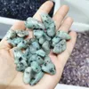 Natural Kiwi jasper Tumbled Stone Polished Kiwi Sesame Jasper Irregular Shaped Stones for Home Decorative