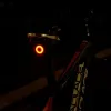 XLite100 ficklampa för cykel Auto Start/Stop Brake Sensing IPX6 Vattentät USB -laddning LED -bakljus för cykelljus