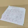 Stoff Kalligraphie Notizbuch Wasser Zeichnung Tuch Zeichnung Spielzeug chinesische Kalligraphie Schreiben Wassertuch mehr Papieranzüge Wasserkopie