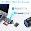 Hubs SDカードリーダーUSB CカードリーダーUSB 3.0メモリカードリーダーアダプター用ラップトップアクセサリーMacBook Pro、MacBook Air、iPad Pro用