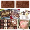3D Cake Mold Heart Shaped Silicone Dessert Mould With Small Hammer Chocalate Mousses Cake Molds for Birthday Valentine's Day