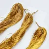 1pcs 70 meters Wire Gold Embroidery Thread Bright Round Silk Handmade DIY Sewing Knitting Embroidery Material