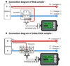 NUOVO TK15 8-100V 50A 100A 350A Capacità della batteria Tester Coulometro Coulomb Livello di potenza A livello di potenza Indicatore di capacità della batteria al litio