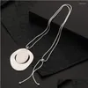 Hangende kettingen Koreaanse mode hangers sier kleur rond lange ketting juwelen kettingen ophanging trending producten in drop levering dherd