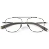Aa Sungass of the Dita New Pure Titanium Double Beam Eyeglass Cadre and Frame Dita Fashionable All Mine Myopia Glasse mâle 105