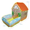 Jogue piscina de bola de brinquedos para crianças para crianças Bola de oceano Pool Garden House dobrável Kids Toents Tents Playpen Tunnel Play House