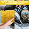 Laundry Bags Shoe Bag For Washing Machine Cleaning 2 Pieces Breathable Chenille Bras Socks