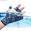Diving Accessories 1 Pair Durable Swimming Webbed Gloves Water-resistant Easy-wearing Portable Swimming Training Diving Gloves Webbed Paddle Y240410