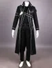 Anime Game Cosplay Sao Kirigaya Kazuto Kirito Men's Suit Cosplay Costume Halloween