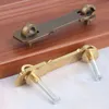 Dreld 1pc 110*25mm Copper Box HASP LOCK ANTIK MLASSLÄGGNING