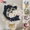 Sweet Lolita Lace Top Hat Pearl Bowknot Rose Flower Fascinators Cap Women Girl Anime Cosplay Party Hairpin Haps Hair Accessoires