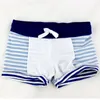 2020 Neue Sommerkleidung Kinder Jungen schwimmen süße gestreifte Trunks Kinder Schwimmen Shorts Jungen Strand Swimwears Jungen Kleidung 4 Farben