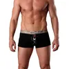 Sous-pants 2024 Brand Mens Underwear Boxer Cotton Hombre Boxershorts Men Boxers Sexy Male Imprimé Cartoon Taille M-3XL