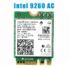 Cards Wireless Intel 9260 WiFi 5 Card Bluetooth 5.0 M.2 9260NGW 2030Mbps 802.11AC Dual Band 2.4G 5G Windows 10 11 For Laptop PC