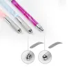 1pc 3D Cowerbow Lips Manual Tattoo Machine Microblading Bordado Pen Fog Manual de cejas Herramienta de maquillaje semi permanente