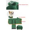 Serviette pour animaux de compagnie Super absorbant pour chien peignoir superfin serviette à fibres rapides de chaton de chaton de chaton de chien de chien
