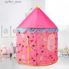 Speelgoedtenten baby kinderen kasteel playhouse indoor outdoor home slaapkamer hut speelgoed draagbaar ball pool game huis kinderen spelen tent l410