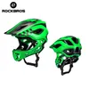 Rockbros Cycling Bike Casque Full Covered Child Child Casque EPS VOITURE Parallèle Enfants Casques 2 en 1 Casques d'équitation de sécurité sportive