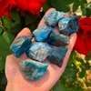 50g/zak Natuurlijk kristalblauw Apatiet Ruwe steen RAW Gemstone Mineral Specimen Onregelmatige Crystal Reiki Healing Stone