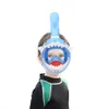 Smaco Swimming Mask Snorkling Full Face Snorkel Mask Kid Snorkling Gear Scuba Diving Masks Kids Anti-dimma Anti-Leak Dry Top Set