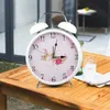 Silent Scan 9 Inch stor väckarklocka 2023 Nya ankomster Desktop Alarm Clock Classic Metal Retro Quartz Home Desk Table Watch