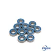 10PCS ABEC-5 MR84-2RS MR84 2RS MR84 RS MR84RS 4x8x3 mm Blue rubber sealed miniature High quality deep groove ball bearing