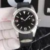 SUPERCLONE 39Mm Gray Designer Mechanical Watch 2024 II Luminous Factory C Explorer Dial 904L 3132 Clean Wristwatches Men 214270 Lean 256