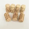 50 / 100pcs Vin Cork Scellant Vin Cork Vin Beton Botre de bouteille Bar outil Bouteille Couvrette de scellage en bois