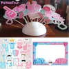 Baby Photo Booth accessoires de sexe révéler garçon ou fille des cabines photo