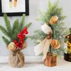 Merry Christmas Tree, Mini Christmas Tree Desk Table Xmas Tree Ornamenten Kerstcadeau voor Home Party Wedding Decoratie