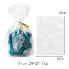 12 Style 20*28cm Large Gift Packaging Bag Colorful Plastic Bag Biscuits Cookies Candy Bag For Christmas Birthday Party