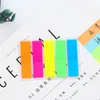 5 штук Lytwtw's Sticky Filofax Office School Supply Supply Stationery Rainbow Fluorescence Index Notepad Notes Memo Pads