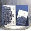 Card di inviti di nozze da 50 pezzi con materiale di carta perla