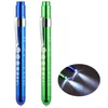 Mini LED Medical Pocket Premier Aid Penlight Torch Eye Nose Nose dentaire Pupille de lampe de poche avec échelle pour le diagnostic d'infirmière du médecin