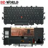 Keyboards LAS Latin SP Spanish TUF Turkish Backlight Keyboard for Lenovo Thinkpad X1 Yoga 1st Gen Laptop 01AW900 00JT871 01AW950 01AW935