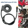 Sensore a pedale per biciclette elettrici KT-V12L SALA SALA ESIDIFICA SALA PEDALE PEDALI NERO DUI SENSORE PAS SENSORI EBIKE ASSIS H7A0