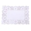 140/170pcs Einweg ölabsorbierende weiße Spitzenpapier Doilies Cake Box Liner Verpackungspapierpolster