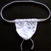 Funny Men Thongs Strings Underwear Penis Ring Sexy Swimming Convex Bag Panties Erotic T-back Gay 8 Colors