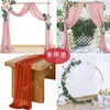 Curtain Wedding Arch Drape 50 570 cm Tulle drappeggio Draping Sheer Ceremony Reception Drapery Drapery Party Swag Decor