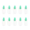 Flaschen 10pcs 1,5 ml Glasflaschen Kunsthandwerk Wünschen Gläser Hochzeitsdekoration Kleine Mini Clear DIY Message Fläschchen Ornamente mit Korken