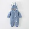 Automne Snowsuit Baby Winter Sauthoue pour filles Vêtements 2023 Costume nouveau-né Kids Bompers For Baby Boys Jumps Fary Clothing